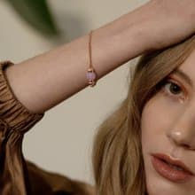 紫玉手鍊 圓珠 - 天然翡翠 - 保證A玉