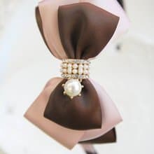 藕粉色撞濃情巧克力髮箍