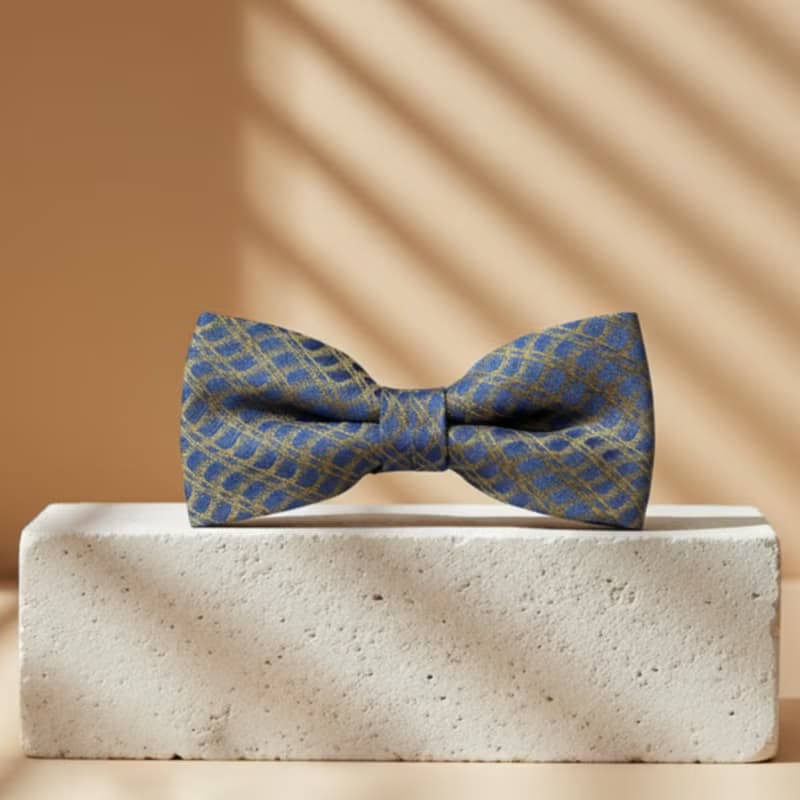 捕夢網黃藍領結