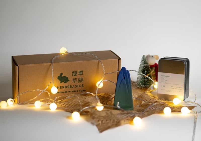 【心靈慰藉】高山瀑布香座-手工倒流香 禮盒套裝  | 視覺系香薰