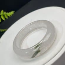 精品 藍月光石手鐲 51MM 冰透藍光共生碧璽 鎮靜安神靈性和諧平衡