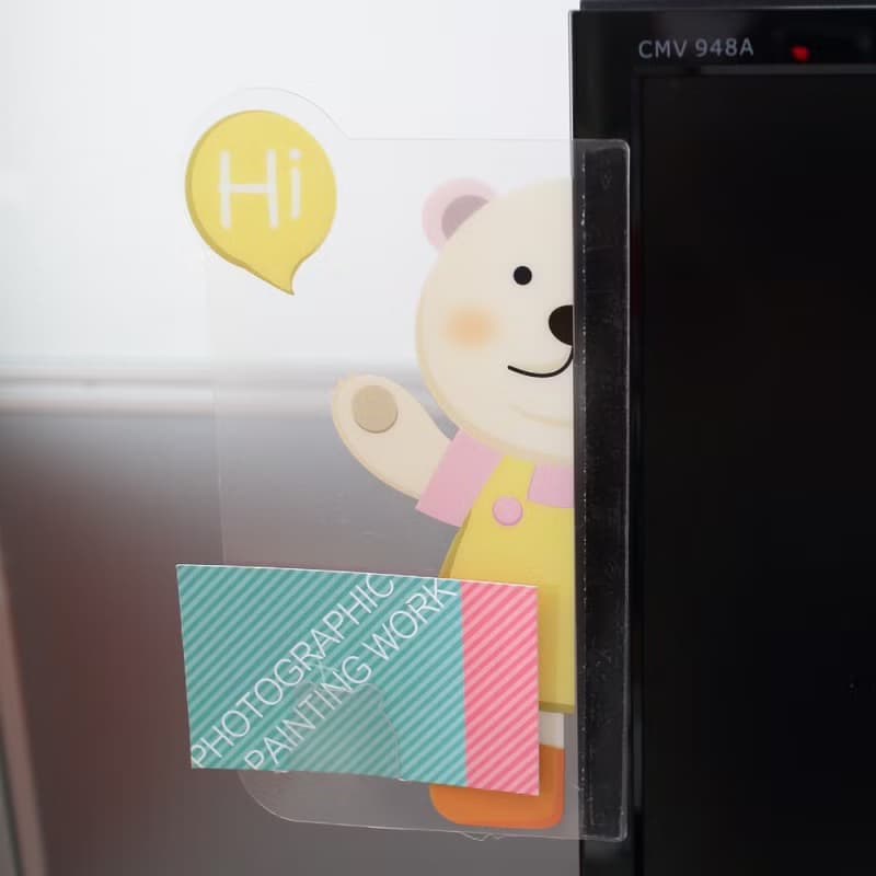 現貨 直立留言板-單邊 辦公必備 螢幕留言板 手寫板