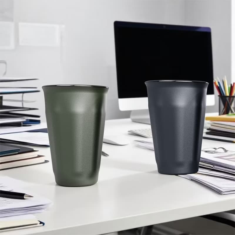 【哩皿生活】潔晶隨行杯3入組 水杯 茶杯 咖啡杯 環保杯