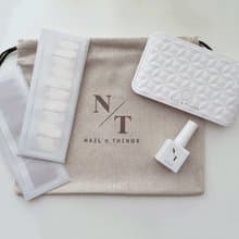 Start Kit 新手入門套裝 亮面封層膠+UV燈+任選兩個甲貼 送禮自用
