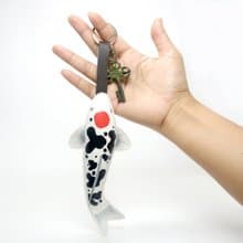 Koi Fish keychain, gift for animal lovers add charm to your bag.