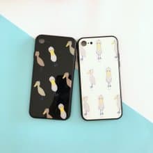 chippitomu ハシビロコウ 強化ガラス iPhoneケース