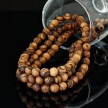 入門級越南沉香木珠 108粒 三圈 8mm 手鍊