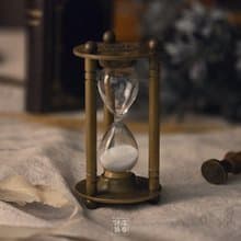 20世紀 | 老電話黃銅沙漏 | 朝洋選物