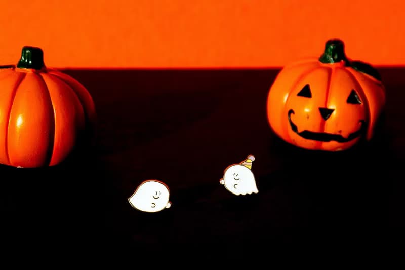 可愛鬼 萬聖節 Ghost Halloween 項鍊 生日禮物 交換禮物