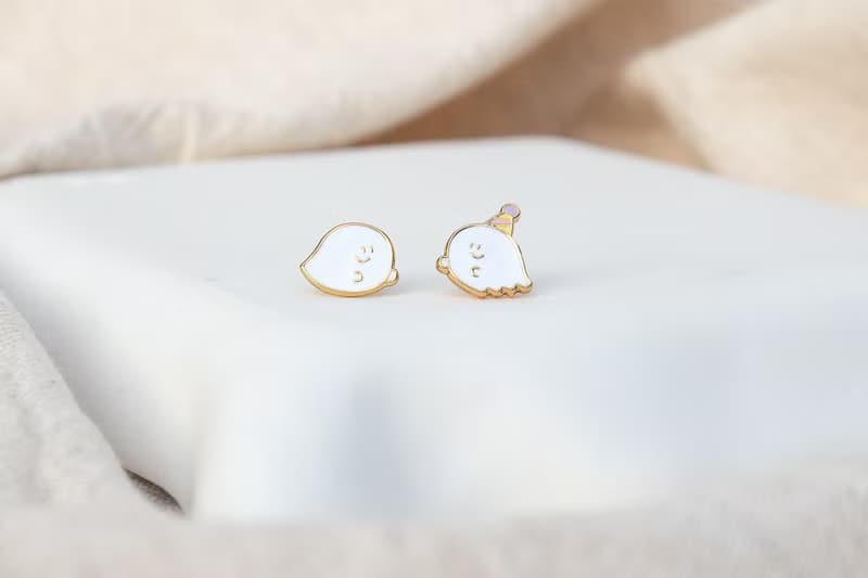 可愛鬼 萬聖節 Ghost Halloween 項鍊 生日禮物 交換禮物