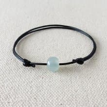 本命年【幸運路路通】翡翠韓國蠟線手鍊*TF-11*招財、防小人