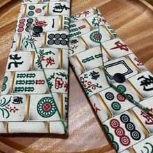 文青風環保純棉筷袋 大三元 原胚米白 日本 潮物 收納 手作餐具