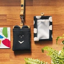 造型證件套 票卡夾 含掛繩 - 台灣黑熊