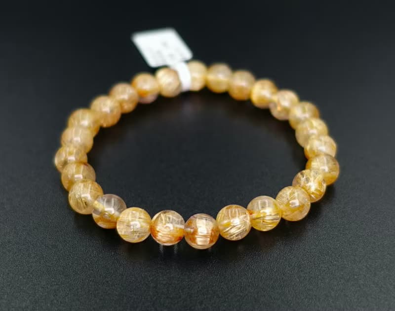 寶麗金珠寶-天然鈦晶手珠