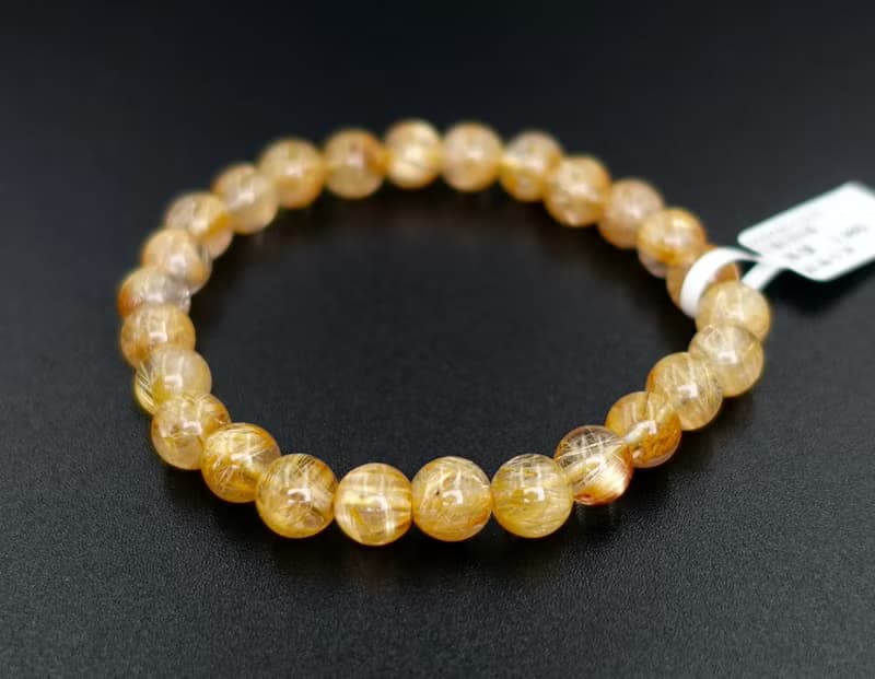 寶麗金珠寶-天然鈦晶手珠