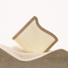 Femance 錢包 灰杏 原創 獨家 波浪形 小眾 零錢包 可燙金印名