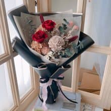 Miss。花謎 永生玫瑰花束