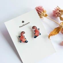 【動物們 No.09】鴨嘴獸 貼耳耳環/耳夾