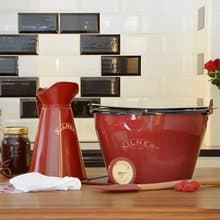 英國Rayware 復古工業風經典大容量2公升紅色冷水壺/花瓶
