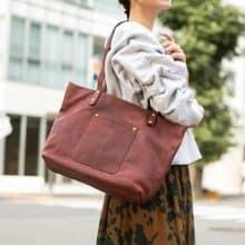 托特包 系統收納 分類用口袋 簡約風 日本直送 紅色