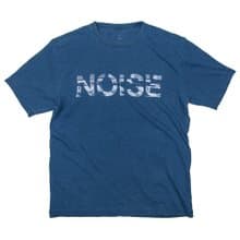 音楽 NOISE 音のノイズ インディゴ Tシャツ　ユニセックスS〜XLサイズ　Tcollector