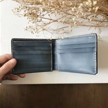真皮短夾│6卡片層│Bi-fold wallet