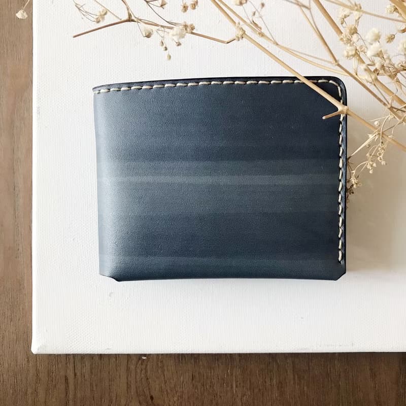 真皮短夾│6卡片層│Bi-fold wallet