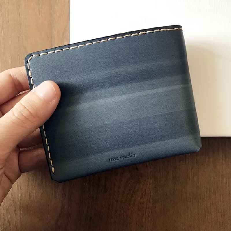 真皮短夾│6卡片層│Bi-fold wallet