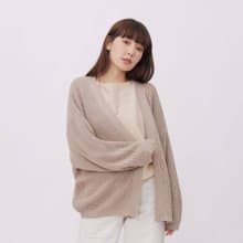 Betty拋袖開襟針織外套