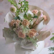 綜合玫瑰繡球花束 生日花束 求婚花束