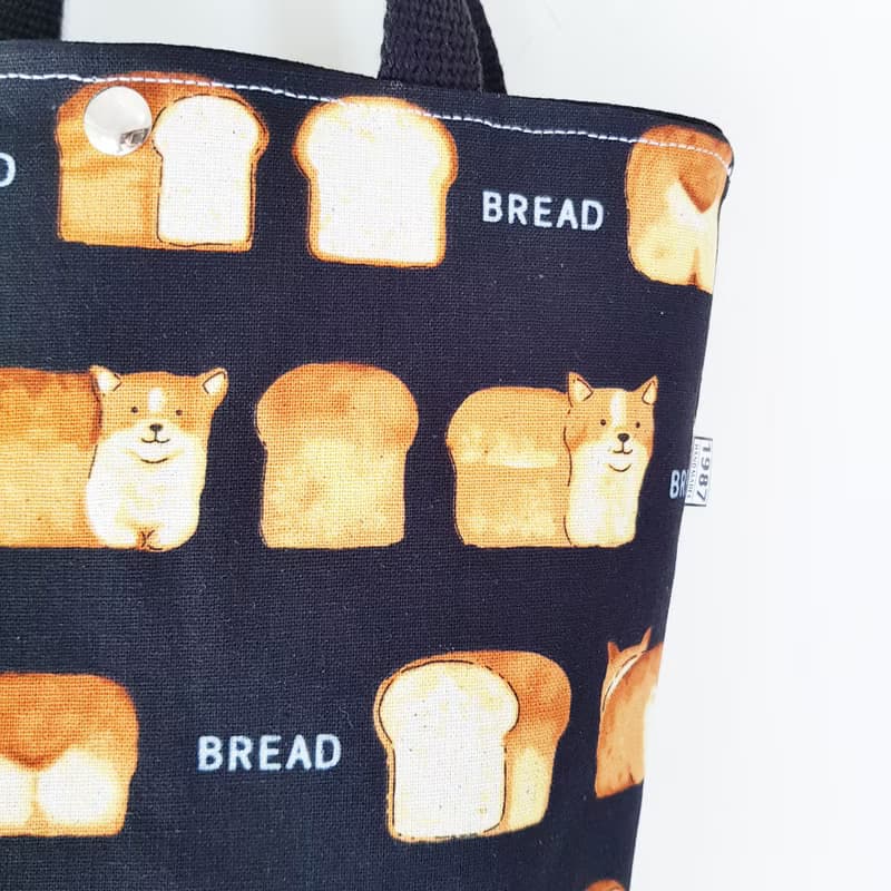 【柯基吐司】出門隨手袋!! 雙杯飲料沒問題! !托特