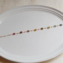 オーバル型トルマリンのブレスレット no.1１４kgf