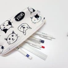 小船筆袋 - 貓狗大頭