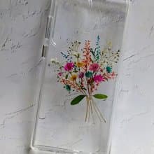手作押花手機保護殼, 花束