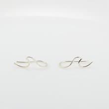 【Angel & Me】夏日 海浪 一對 s925 純銀 耳環 生日 情人節 禮物