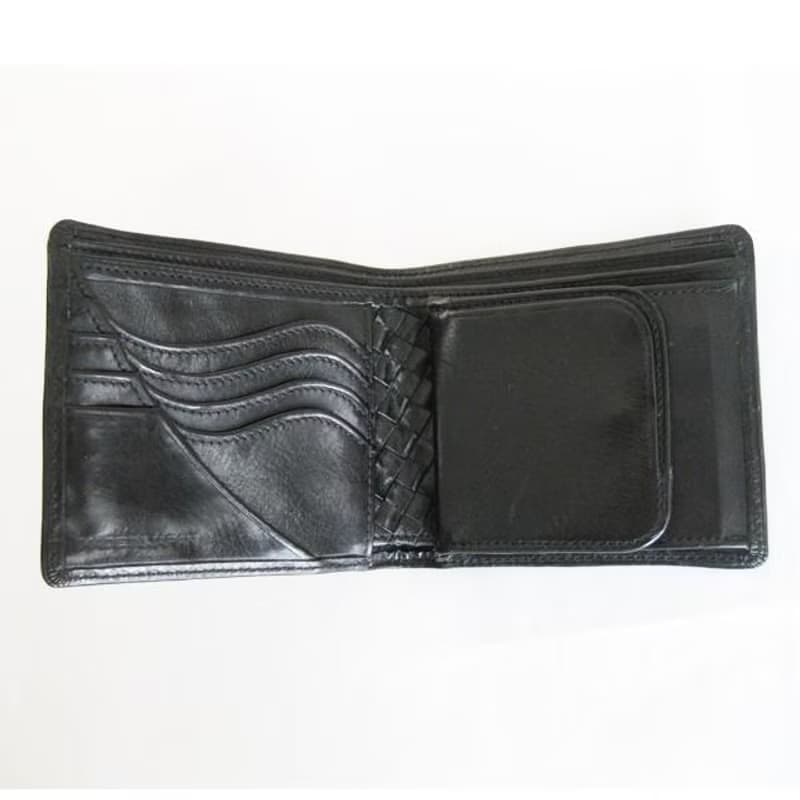 BASICアートウォレットBLACK 二つ折り財布