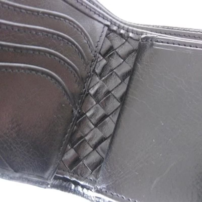 BASICアートウォレットBLACK 二つ折り財布