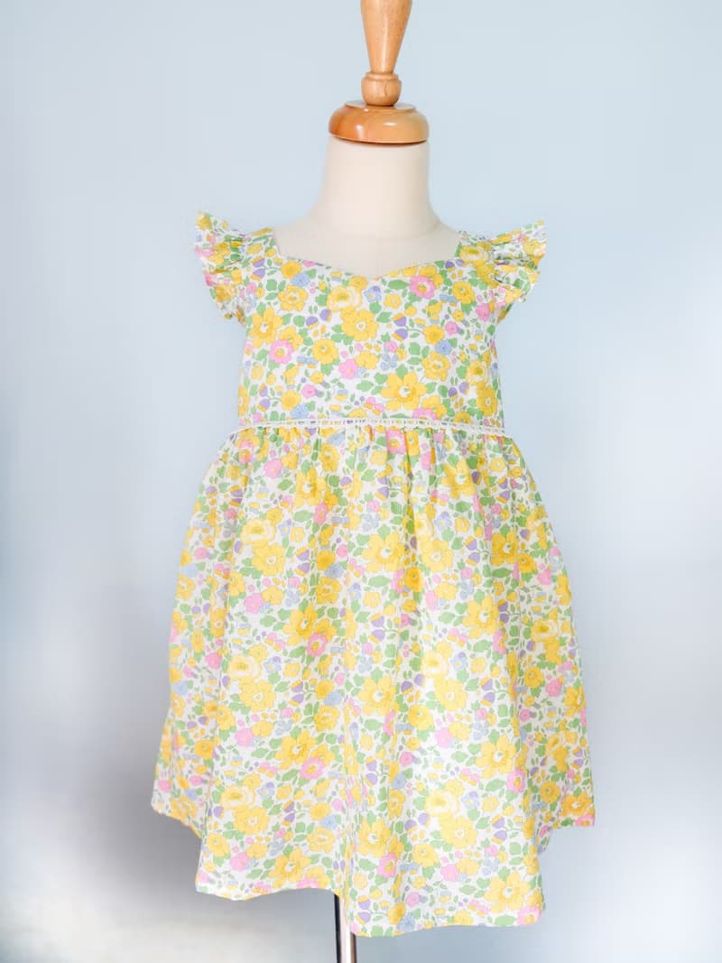 英國LIBERTY FABRICS女童Delphine法式公主洋裝
