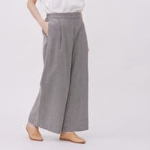 Luke寬版打摺西裝長褲/灰棕