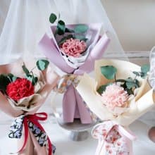 母親節永生花束/單朵康乃馨