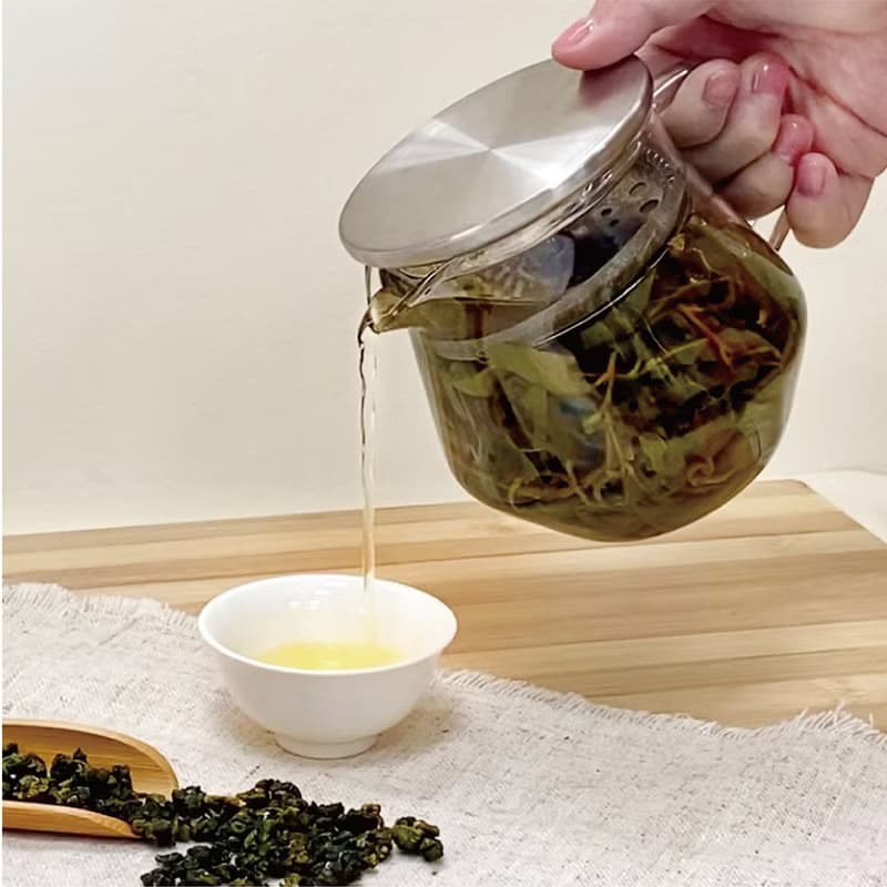 一生一器 | 多用途不銹鋼耐熱玻璃壺 | 易泡壺 | 大容量 | 耐熱玻