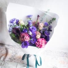 優雅紫色系花束 | 鮮花花束 | 紀念日 | 生日