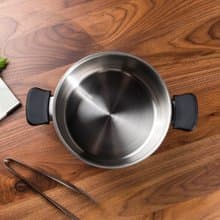 【柳宗理】 三層鋼雙耳高鍋22cm-附蓋