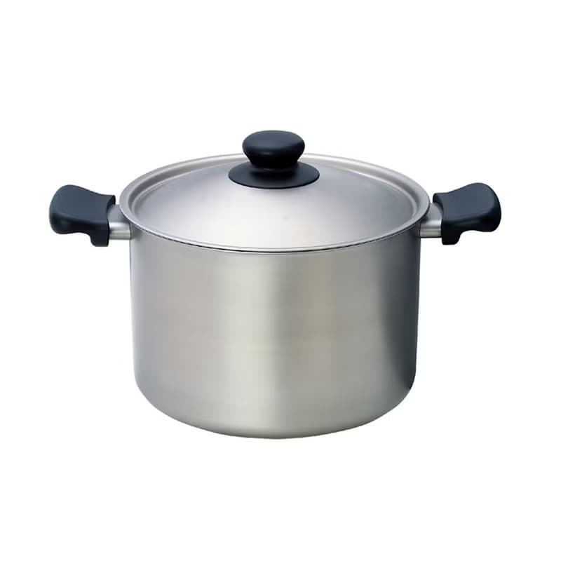 【柳宗理】 三層鋼雙耳高鍋22cm-附蓋