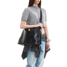 韓國製 MUR NUOVO 手袋/單肩包/手提袋 (Black)