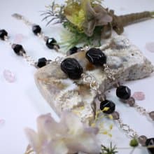 Six Cats 天然水晶 曜石  卯兔 中性 情侶 閨蜜 親子款 手鍊 禮物