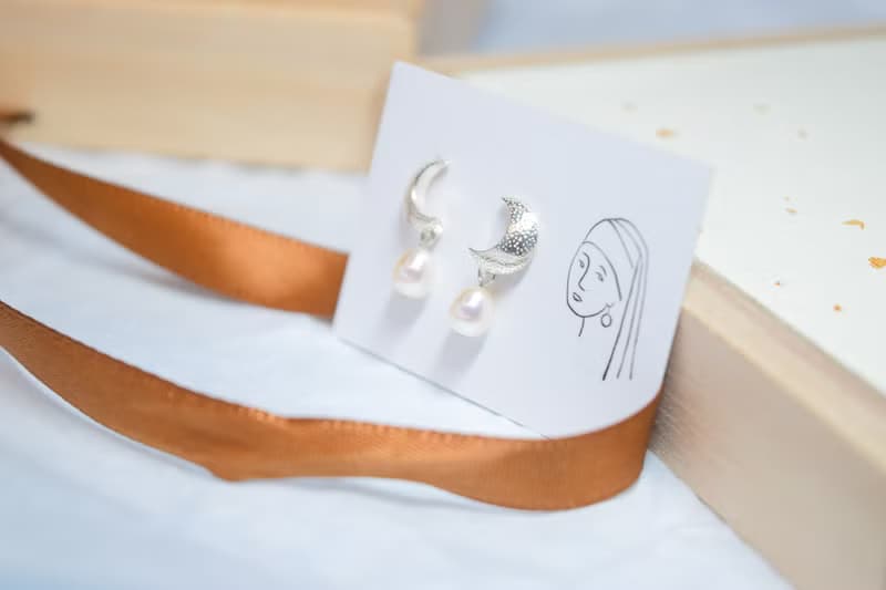 【浪漫月亮下】天然淡水珍珠 全925純銀耳環/耳夾 銀