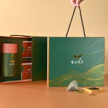 中秋禮盒【茶食x友創 聯名】 茶禮 紅 | 茶席等級茶葉x茶包