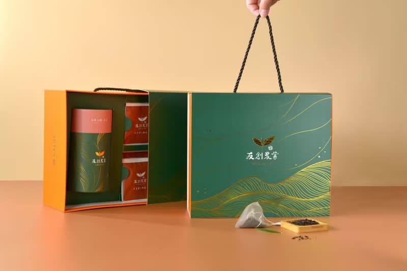 中秋禮盒【茶食x友創 聯名】 茶禮 紅 | 茶席等級茶葉x茶包