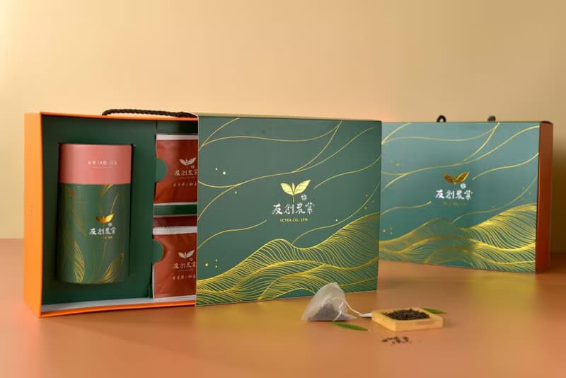 中秋禮盒【茶食x友創 聯名】 茶禮 紅 | 茶席等級茶葉x茶包